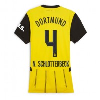 Echipament fotbal Borussia Dortmund Nico Schlotterbeck #4 Tricou Acasa 2024-25 pentru femei maneca scurta